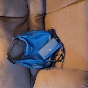 Coach matching handbag & wallet